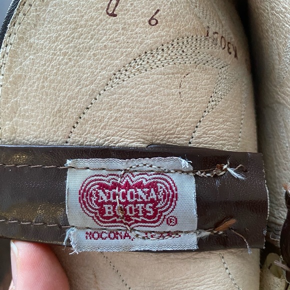 Vintage African Wildebeast Leather Boots - Picture 5 of 5